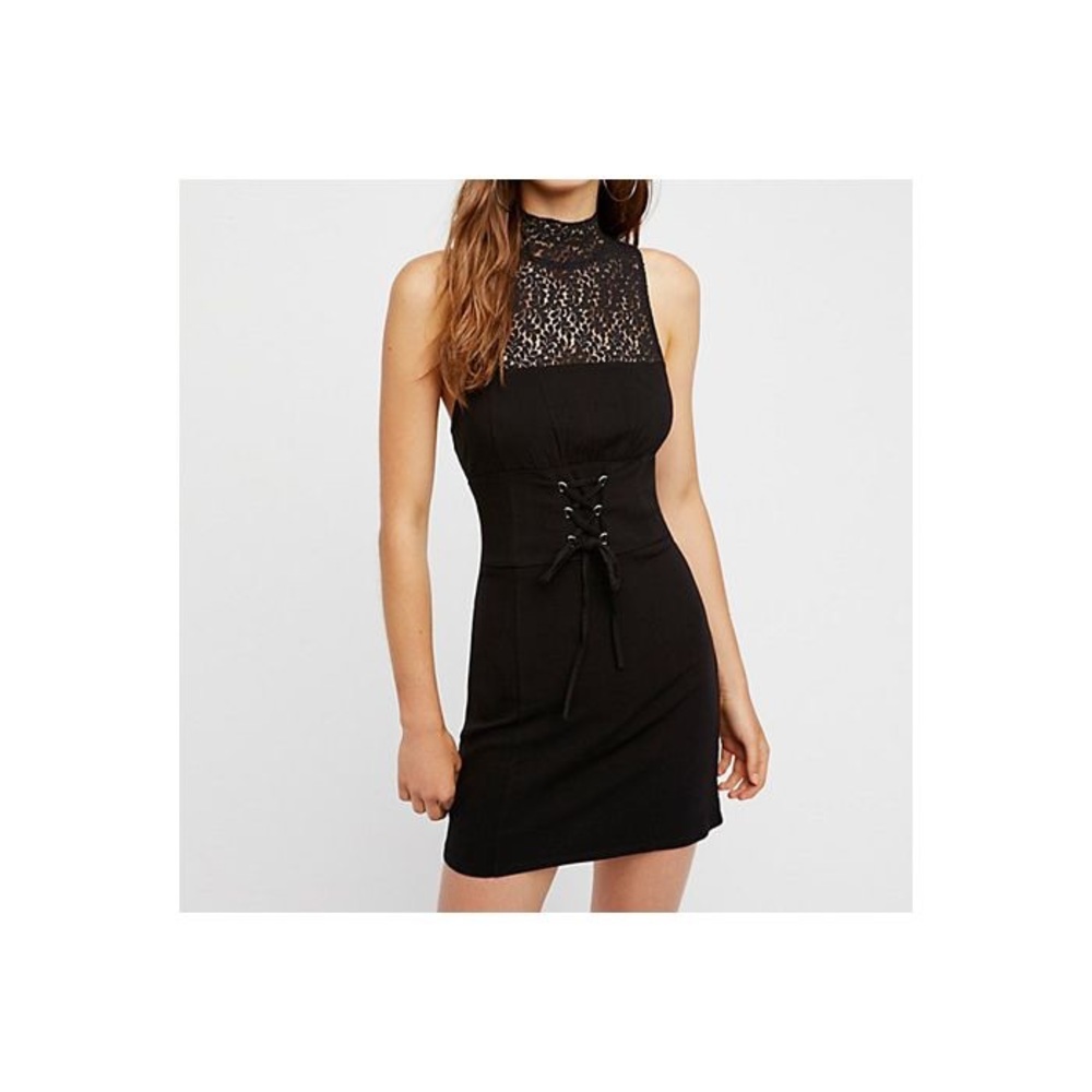Free People Black Bodycon Dress